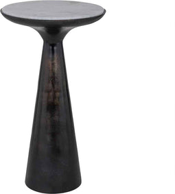 Richmond Bijzettafel Ethan Ø38cm Zwart