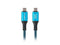 Lanberg CA-CMCM-44CU-0005-BK - USB-kabel USB4 Gen 2x2 0,5 m - USB C - Zwart Blauw