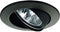 Paulmann Premium Line - Inbouwlamp zwenkbaar 83 mm 30° GU5,3 max. 50W 230/12V dimbaar Zwart