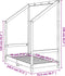 vidaXL - Kinderbedframe - 70x140 - cm - massief - grenenhout