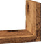 vidaXL - Wandschappen - 3 - st - bewerkt - hout - oud - houtkleurig