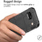 imoshion Hoesje Geschikt voor Google Pixel 8a Hoesje Siliconen - imoshion Rugged Shield Backcover - Zwart