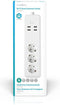 SmartLife Stekkerdoos - Wi-Fi - 3x Randaarde stekker (CEE 7/3) / 4 x USB - 16 A - 3680 W - 1.8 m - -10 - 40 °C - Android / IOS - Wit