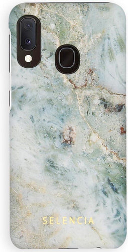Selencia Hoesje Geschikt voor Samsung Galaxy A20e - Selencia Maya Fashion Backcover - blauw