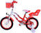 Volare Lovely Kinderfiets - Meisjes - 14 inch - Rood Wit