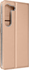 Telefoon hoesje geschikt voor Samsung Galaxy S23 - Dux Ducis Skin Pro Book case - Rose Goud