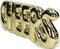 SVJ Home Decorations Cheers Beeld - 42 x 4 x 14 cm - Polyresin - Goud