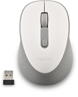 NGS DEW - Draadloze muis - Optische sensor 1.600dpi - Linkshandig/Rechtshandig