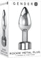 Gender X Buttplug ROCKIN' METAL PLUG Grijs