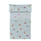 Happy Friday Sheet set 2 pieces Mini dinosaur 180x270 cm (Single) Multicolor