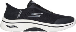 Skechers Go Walk Arch Fit 2.0 - Valenc - Dames Instappers - Zwart
