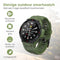 Nuvance Outdoor Smartwatch - 45 mm - IP67 Waterdicht - Multi-sportmodus - Groen
