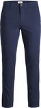 JACK&JONES JUNIOR JPSTMARCO JJBOWIE NOOS JNR - Chinobroek - Slim fit - Maat 146