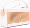 GPO Retro Darcy - Portable Radio - Voorkeuzezenders Alarmfunctie - Wit