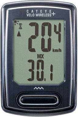 Cateye Velo CC-VT235W - Fietscomputer - Draadloos met achtergrondverlichting - Zwart