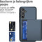 imoshion Hoesje Geschikt voor Samsung Galaxy S23 FE Hoesje - Ruimte voor 2 pasjes - imoshion Backcover met pasjeshouder - Donkerblauw