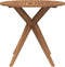 vidaXL Tuintafel rond Ø85x75 cm massief acaciahout