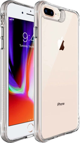 iMoshion Hoesje Geschikt voor iPhone 7 / 8 / SE (2020) / SE (2022) Hoesje Shockproof - iMoshion Rugged Air Case - Transparant