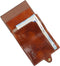Tony Perotti Pasjeshouder / Kaarthouder - Uitschuifbaar - RFID - Leer - Van Gogh - Cognac