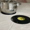Trivet Vinyl silicone - Voor de retro muziek liefhebber - Pannenonderzetter - Siliconen onderzetter pan