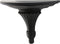 D - Light & Living - Wandplank JONELA - 40x17x28cm - Zwart