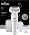 Braun Silk·épil 9 - Wet & Dry Epilator - 40 MicroGrip pincetten - Zilver
