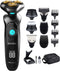 Cecotec Multigrooming Bamba PrecisionCare TwistGroom 10-in-1 laadstation, lithium-accu, messen van roestvrij staal met titanium