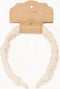Mrs Ertha Haaraccessoires - Haarband + Scrunchie - Vanilla