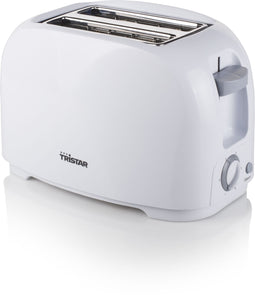 Tristar BR-1013 - Broodrooster - 2 sneetjes - 800 Watt - 6 bruiningsstanden (1 stuk)