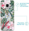 iMoshion Hoesje Geschikt voor Samsung Galaxy S9 Hoesje Siliconen - iMoshion Design hoesje - Groen / Roze / Tropical Jungle