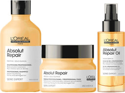 L'Oreal - Absolut Repair Trio Limited Edition Set - 300+250+90ml