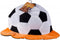 Nederland Voetbalhoed - Polyester - Unisex - Oranje/wit