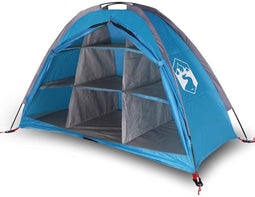 vidaXL - Opbergtent - 9 - vakken - waterdicht - blauw