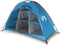 vidaXL - Opbergtent - 9 - vakken - waterdicht - blauw