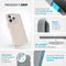 Speck Presidio2 Grip - Soft case - Armor Cloud technologie - Bleached Bone