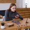 UNIDRAGON Houten Puzzel Voor Volwassenen Dier - Uitstralende Wasbeer - 700 stukjes - Royal Size 48x63 cm