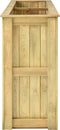 vidaXL - Plantenbak - verhoogd - 196x50x100 - cm - geïmpregneerd - grenenhout