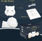 Sleepy Friends Premium Kat - Nachtlampje Kinderen - Dimbaar - USB Oplaadbaar - 95.2 x 97.4 x 100 mm