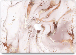 Lunso Geschikt voor MacBook Air 13 inch (2010-2017) cover hoes - case - Marble Vera