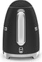 Smeg KLF03BLMEU - Waterkoker - 1,7L 2400W - Mat zwart