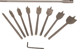 Benson Speedboor Set - 10-delig - Inclusief Verlengstuk - Voor Zachthout - 6-kant