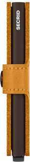 Secrid Pasjeshouder / Kaarthouder - Kunstleer - Miniwallet Vintage - Geel