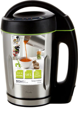DOMO DO498BL - Soepmaker - 1,6L - 3 programma’s - RVS