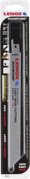 Lenox 10833800RDG Diamant-reciprozaagblad voor gietwerk 200x19x1,0mm Zaagbladlengte 200 mm 1 stuk(s)