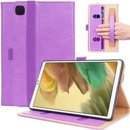 Luxe stand flip sleepcover hoes - Geschikt voor Samsung Galaxy Tab A7 Lite - Paars