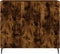 vidaXL - Dressoir - 90x34x80 - cm - bewerkt - hout - gerookt - eikenkleurig
