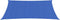 vidaXL - Zonnezeil - 160 - g/m² - rechthoekig - 6x8 - m - HDPE - zwart