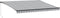 vidaXL - Luifel - handmatig - uittrekbaar - 450x350 - cm - antraciet - en - wit