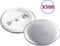 vidaXL - Buttonmachine - met - 500 - st - buttononderdelen - 37 - mm