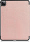 3-Vouw sleepcover hoes - Geschikt voor iPad Pro 11 inch (2018/2020/2021) - Rose Goud